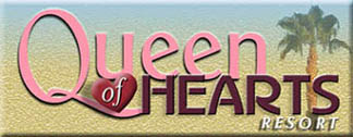 Queen of Hearts Resort Logo